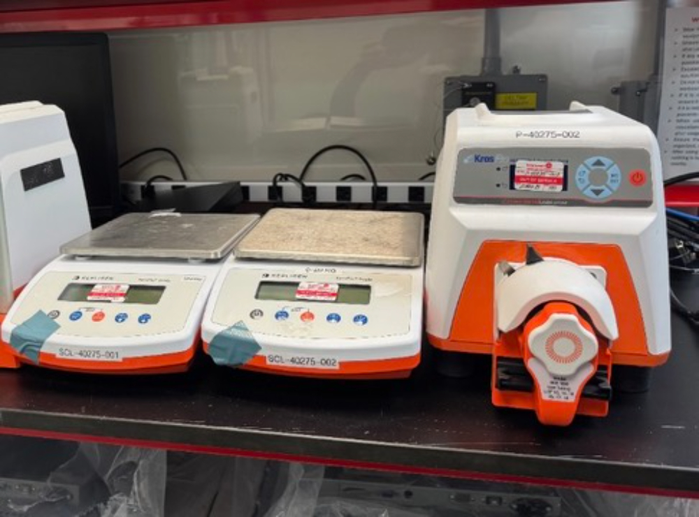 Image of KrosFlo KR2i TFF System Components – Pumps, Scales, and Accessories